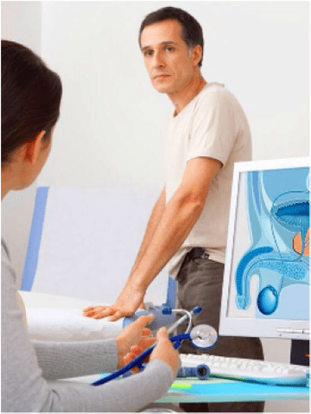 Identification du type de prostatite chez un homme